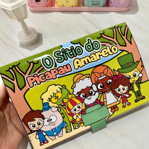 Livro 3D sitio do pica-pau amarelo