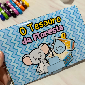 Livro 3D O tesouro da floresta