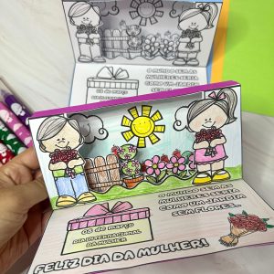 Cartão Jardim 3D