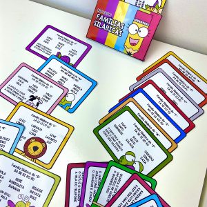 Mini Fichas de Leitura Famílias Silábicas