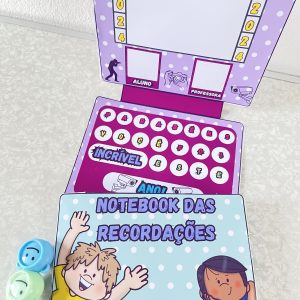 Notebook das Recordações