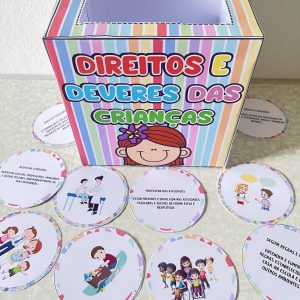 Caixa Direito e Deveres das Crianças: