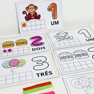 Números com Massinha