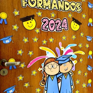 Decoração Porta Formandos