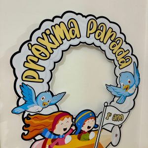Moldura Bambolê Próxima Parada