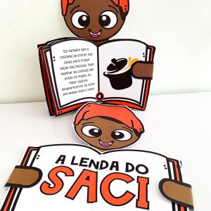 Livro Saci 3D
