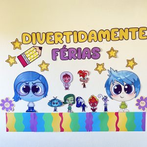 Painel Divertidamente Férias 