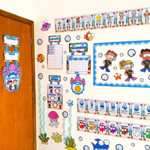 Kit Sala Fundo do Mar