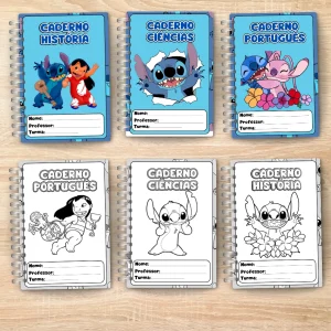 Capas de Caderno Stitch