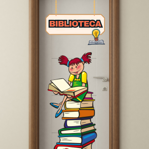 Painel de Porta Biblioteca