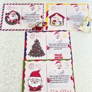Cartão de Natal para Professores