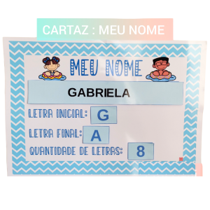 Cartaz Interativo: Meu Nome
