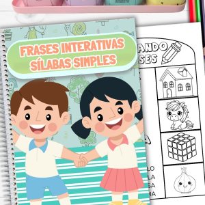 Frases Interativas - Sílabas Simples de A a Z