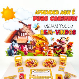 Volta às Aulas - Ursinho Pooh